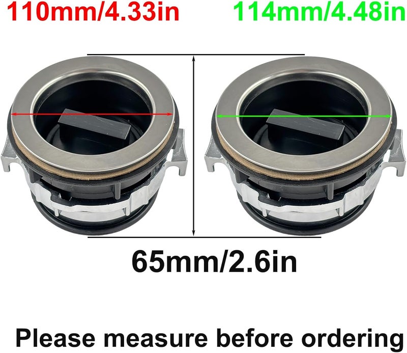 Anglepingping 8Pcs/Set Garbage Disposal Mount Sink Flange Kit and Stopper for Waste King, Garbage Disposal Drain Assembly Kit, Rubber Flange and Drain Lock Nut for Waste King, Whirlaway Parts (114mm) Model : 1030 - Image 4